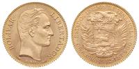 20 boliwarów 1912, złoto 6.45 g