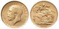 1 funt 1913, Londyn, złoto 7.98 g