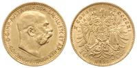 10 koron 1911, złoto 3.38 g