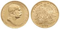 10 koron 1909, typ Marshall, złoto 3.38 g