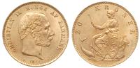 20 koron 1877, moneta z certyfikatem PCGS MS 63,