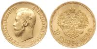 10 rubli 1903, złoto 8,61 g