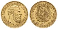 10 marek 1888/A, Berlin, złoto 3.97 g, wada menn