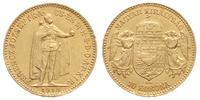 10 koron 1910 / KB, Kremnica, złoto 3.37 g, Fr. 