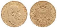 10 marek 1901/A, Berlin, złoto 3.96 g, rzadkie, 