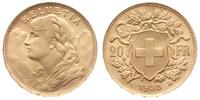 20 franków 1935/ L-B, Berno, złoto 6.44 g, Fr. 4