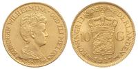 10 guldenów 1917, Utrecht, złoto 6.72 g, Fr. 349