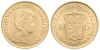 10 guldenów 1917, Utrecht, złoto 6.72 g