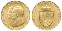 25 franków 1956, złoto 5.63 g, piękne, Fr. 21