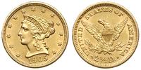 2 1/2 dolara 1905, Filadelfia, złoto 4.16 g