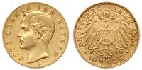 10 marek 1893/D, Monachium, złoto 3.95 g, Jaeger
