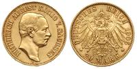 20 marek 1905/E, Muldenütten, złoto 7.95 g, Jaeg