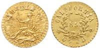 1/10 dolara 1853, California Gold, Aw: W wieńcu 