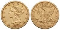 10 dolarów 1881/CC, Carson City, złoto 16.67 g, 