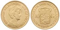 10 guldenów 1912, Utrecht, złoto 6.71 g, piękne