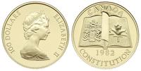 100 dolarów 1982, "Nowa Konstytucja", złoto "917