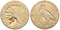 2 1/2 dolara 1915, Filadelfia, złoto 4.20 g