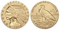 5 dolarów 1909, Filadelfia, złoto 8.33 g