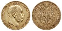 10 marek 1880/A, Berlin, złoto 3.91 g, J. 245