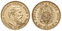 10 marek 1888/A, Berlin, złoto 3.98 g, J. 247