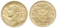 20 franków 1911, złoto 6.45g