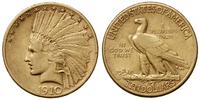 10 dolarów 1910/S, San Francisco, złoto 16.67 g