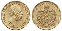 10 koron 1894, Sztokholm, złoto 4.47 g, Fr. 94a