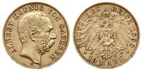 10 marek 1898/E, Muldenhütten, złoto 3.94 g, Jae