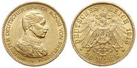 20 marek 1914/A, Berlin, cesarz w mundurze, złot