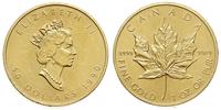 50 dolarów 1990, Maple Leaf, złoto "9999" 31.16 