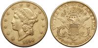 20 dolarów 1890/CC, Carson City, złoto 33.40 g, 