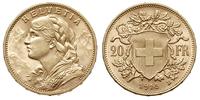 20 franków 1915/B, Berno, złoto 6.45
