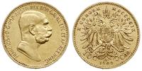 10 koron 1909, Wiedeń, typ "Marshall", złoto 3.3