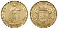 20 koron 1892/KB, Kremnica, złoto 6.77 g