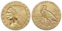 2 1/2 dolara 1909, Filadelfia, złoto 4.17 g
