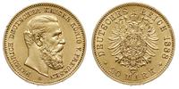 20 marek 1888/A, Berlin, złoto 7.95 g, Jaeger 24