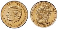 1.000 koron 1988, Nya Sverige Delaware - kolonia