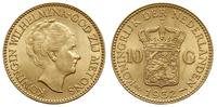 10 guldenów 1932, Utrecht, złoto 6.72 g, Fr. 351