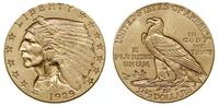 2 1/2 dolara 1929, Filadelfia, złoto 4.17 g, pię