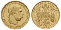 20 koron 1892, Wiedeń, złoto 6.77 g, Fr. 504