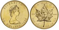 50 dolarów 1988, złoto 31.13 g ''999.9'', piękne