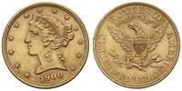 5 dolarów 1900, Filadelfia, złoto 8.34 g