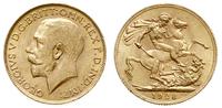 funt 1928/SA, Pretoria, złoto 7.98 g, piękny