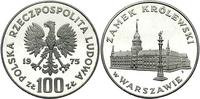 100 złotych 1975, Warszawa, Zamek Królewski, sre