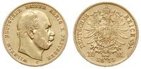 10 marek 1873 / C, Frankfurt, złoto 3.91 g, J. 2
