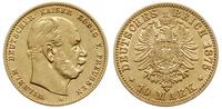 10 marek 1875 / A, Berlin, złoto 3.92 g, J. 245,