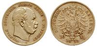 10 marek 1873/A, Berlin, złoto 3.91 g, Jaeger 24