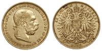 20 koron 1895, Wiedeń, złoto 6.76 g, Fr 504