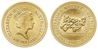 100 dolarów 1987, Australian Nugget, złoto "999.