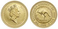 100 dolarów 1990, ''Australian Nugget', złoto ''